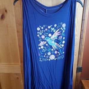 Folk Design Tank Top/ Tunic